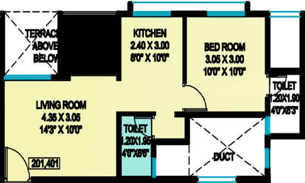 Jhamtani Ace Aurum Floor Plan