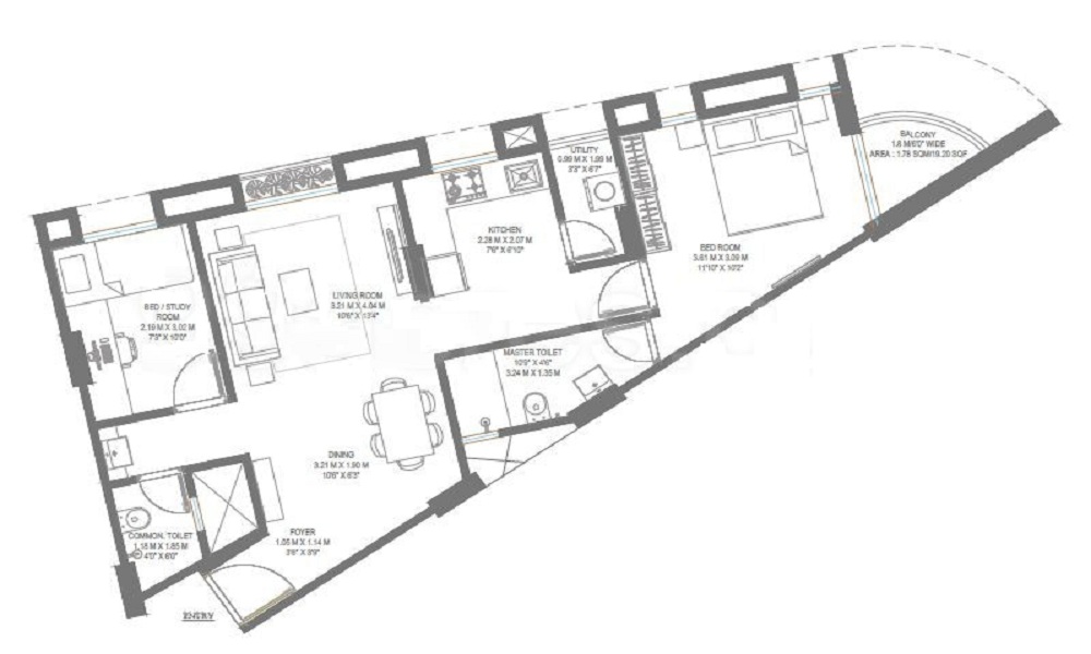 Godrej Vananta Floor Plan