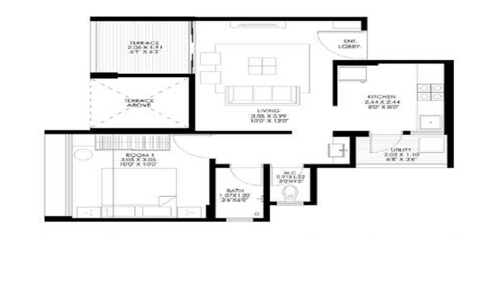 Gagan Tisha Floor Plan