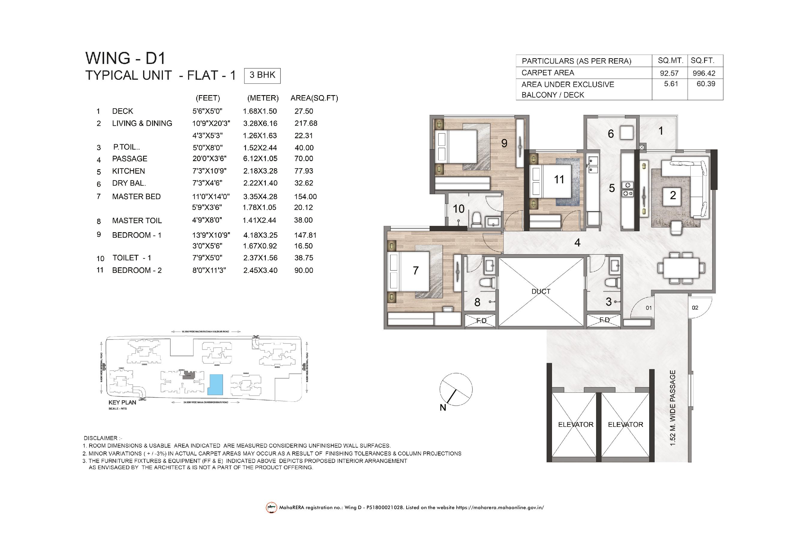 Rustomjee Seasons Floor Plan