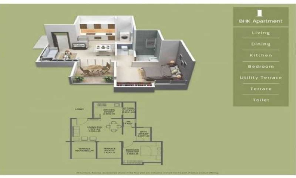 Wadhwani Sai Paradise Floor Plan