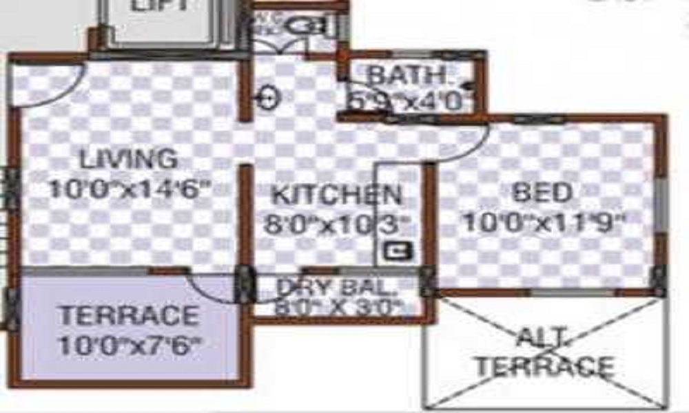 Sanjeevani Dhruva Floor Plan