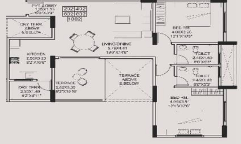 Geras Affinia Floor Plan