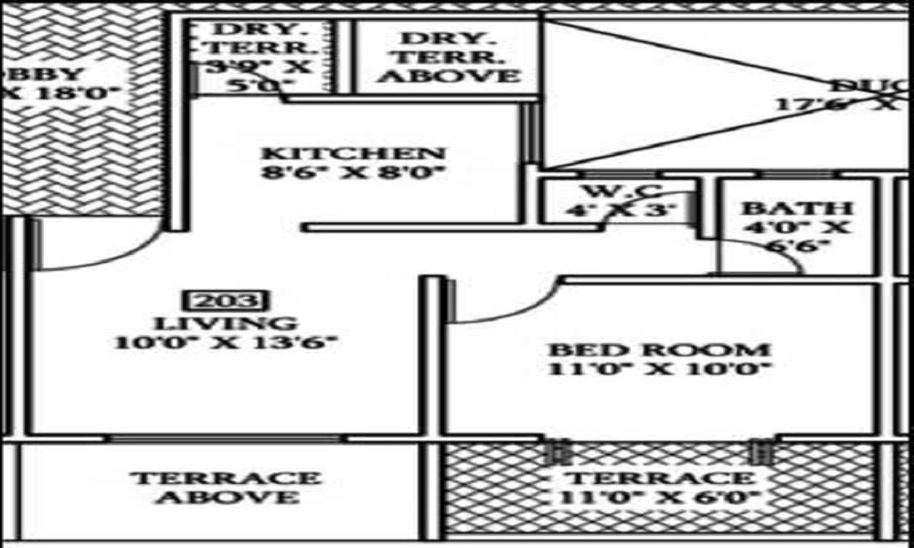 Ravinanda Sky Square Floor Plan