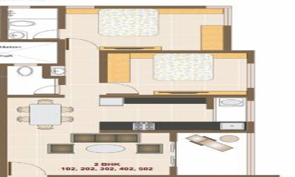 Vriddhi Realty Sukhakarta Floor Plan