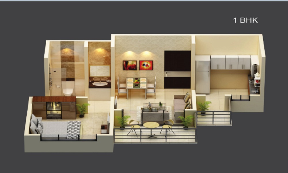 Goel Ganga Newtown Phase 2 Floor Plan