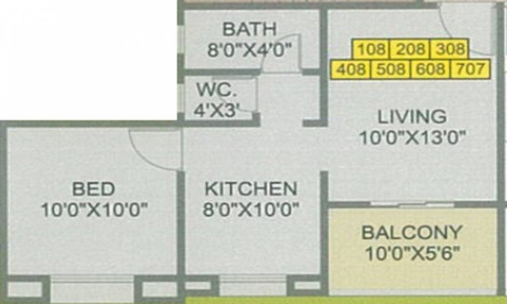Ashish Laxmi Angan Floor Plan