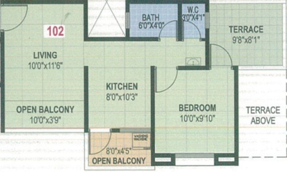 Balaji Anushri Klassic Floor Plan
