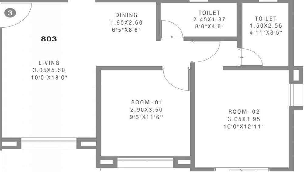 Pharande Felicity Floor Plan