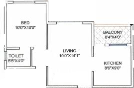 Kesar Imperial Blue Floor Plan