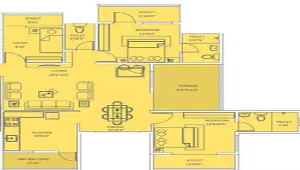 Sharada Noble Nivas Floor Plan