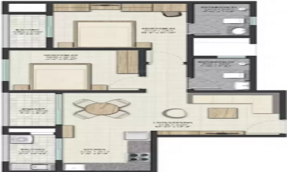 Sobha Dream Heights Floor Plan