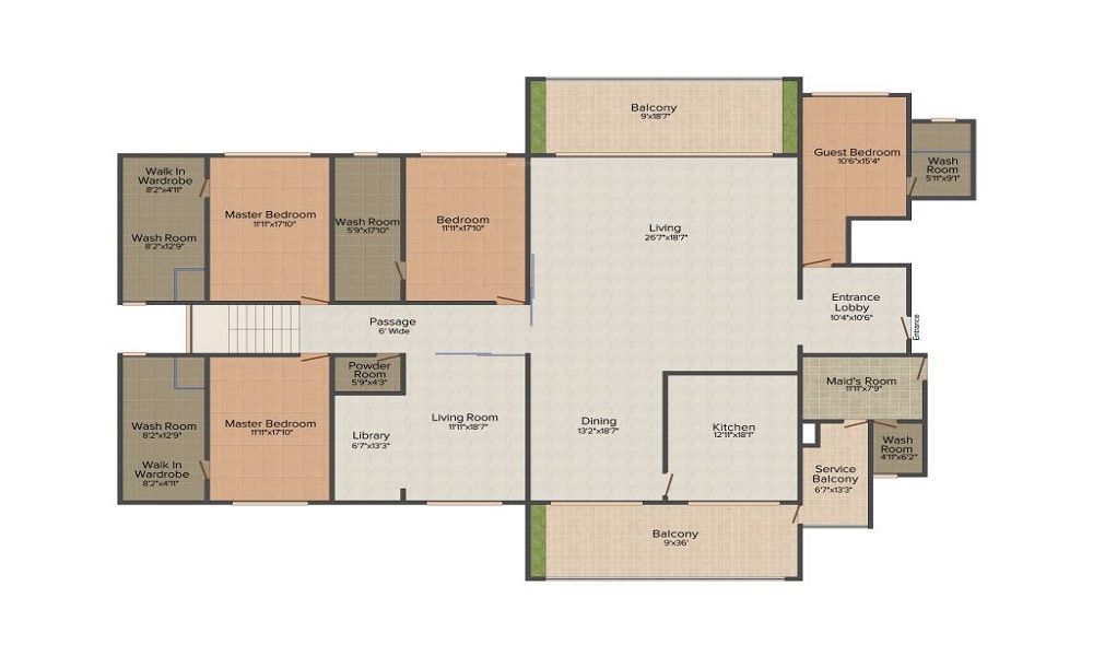 Lunkad Sky Belvedere Floor Plan