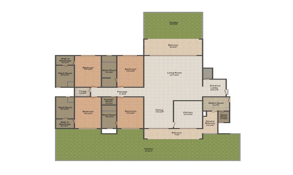 Lunkad Sky Belvedere Floor Plan