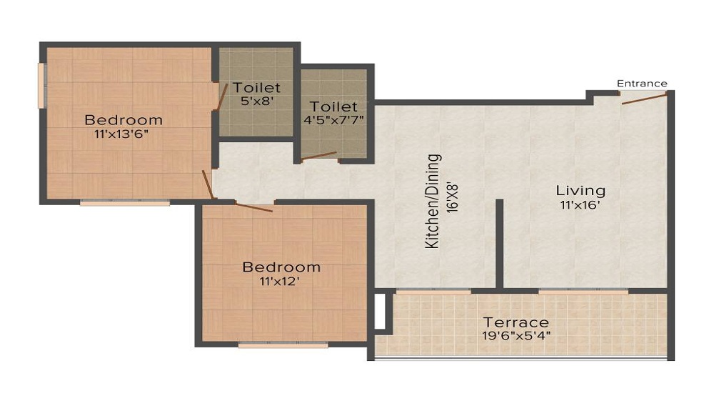 Kumar Primavera Floor Plan