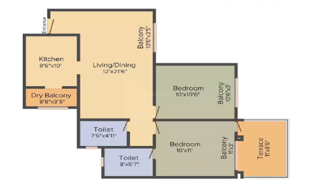 Tyagi Uttam Townscapes Elite Floor Plan