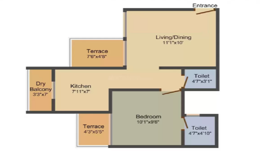 Atul Pari Towers Floor Plan