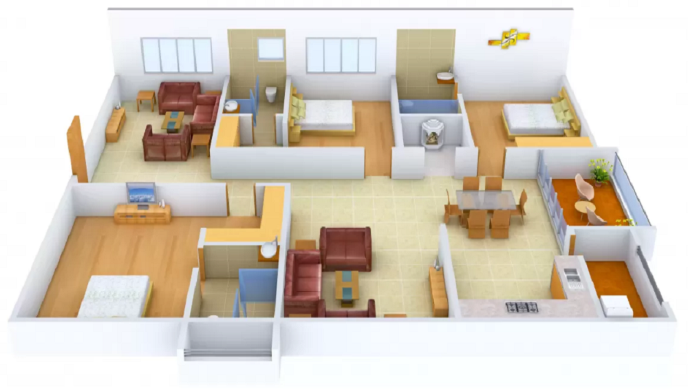 My Home Bhooja Floor Plan