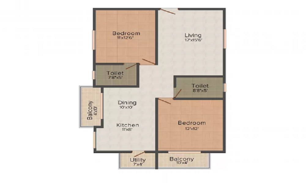 Candeur Rise Floor Plan