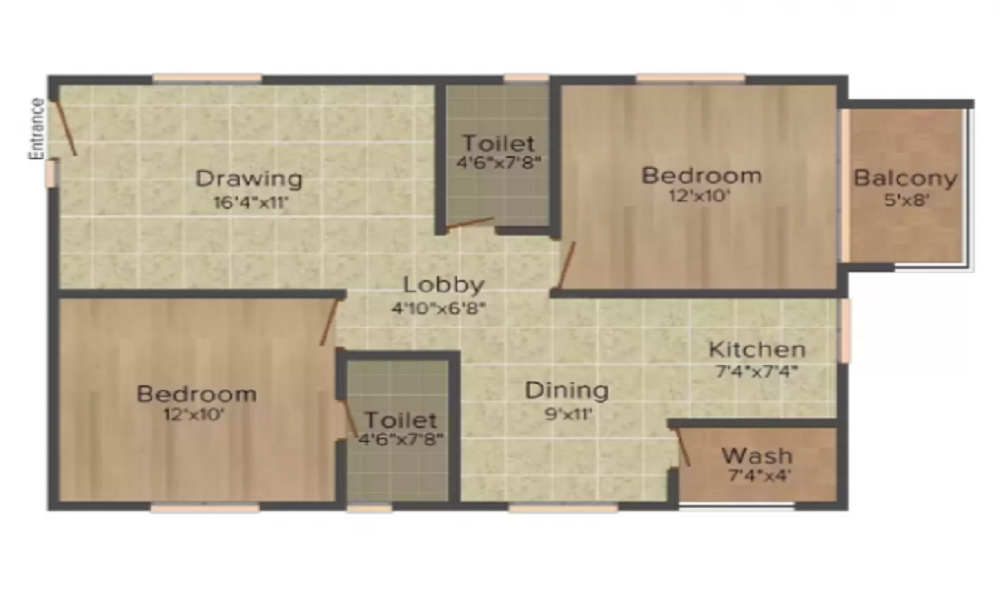 Hilife Magnifique Floor Plan
