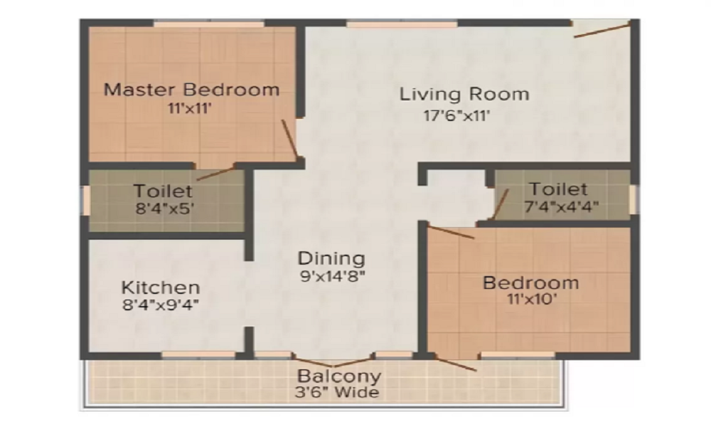 Puja Navarathna Floor Plan