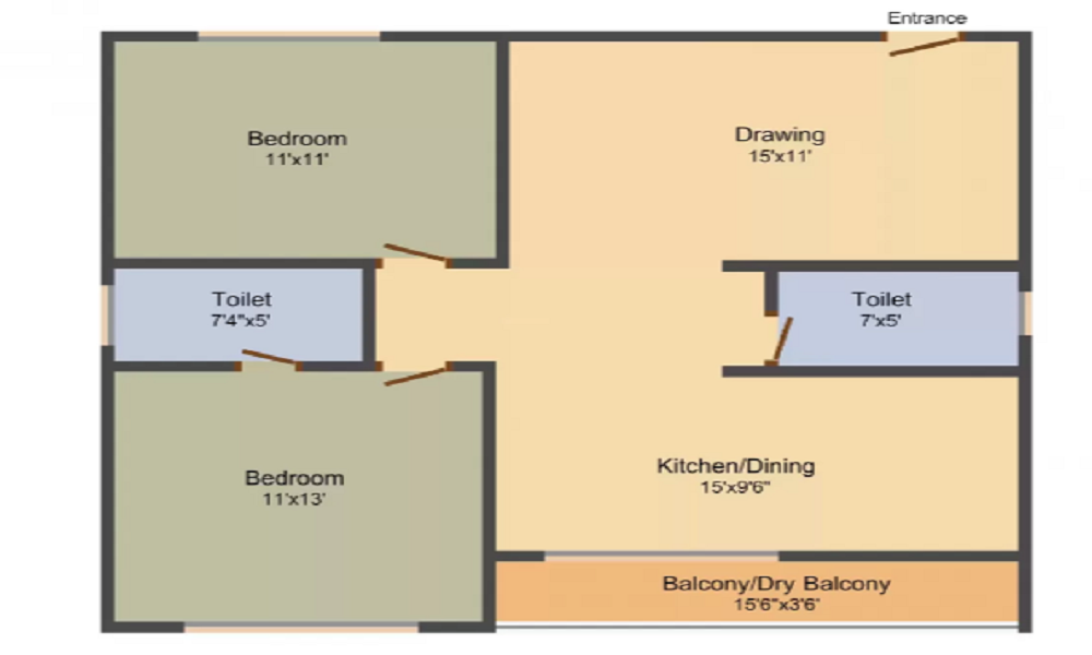 Hilife Triflora Floor Plan