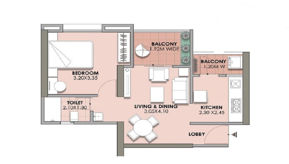 Puraniks Oxygreen Floor Plan