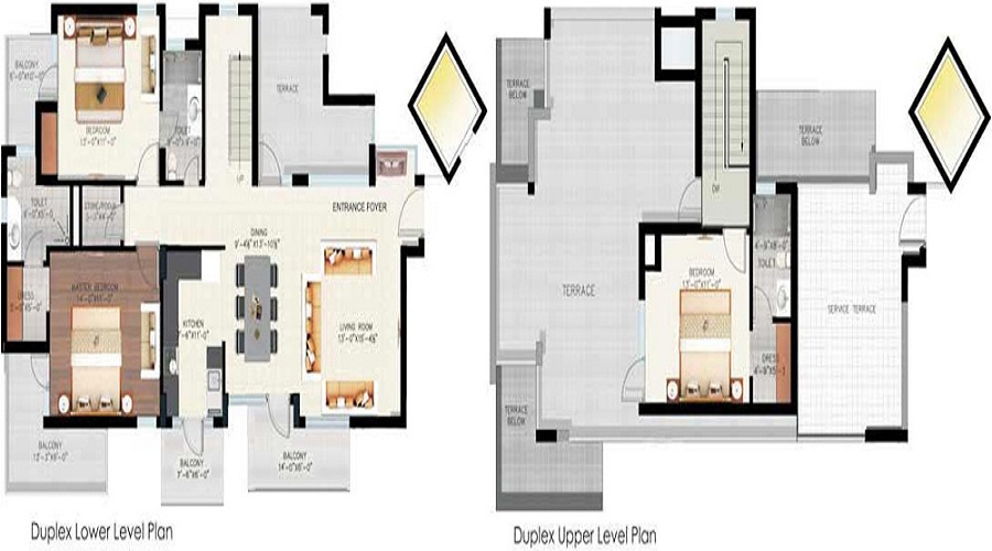 Sushma Elite Cross Floor Plan