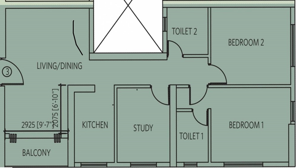 Siddha Sky Floor Plan