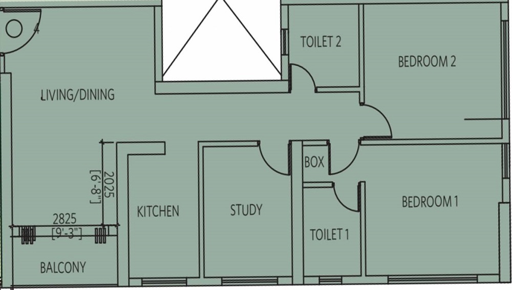 Siddha Sky Floor Plan