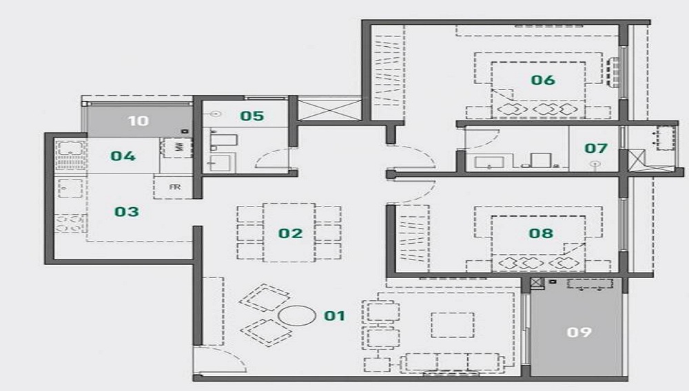 Spectra Raaya Floor Plan