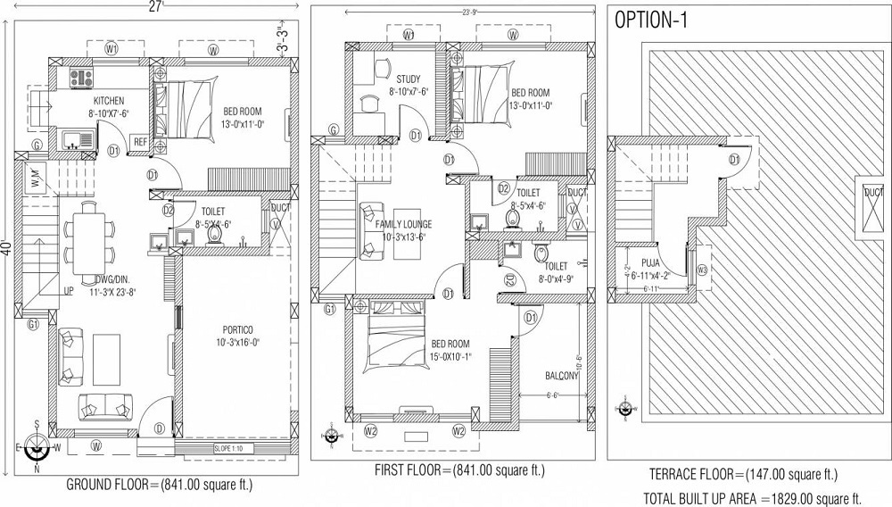 Panda Gatikrushna Green Villas Floor Plan