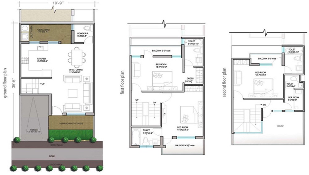 Paramount Golfforeste Villas Floor Plan