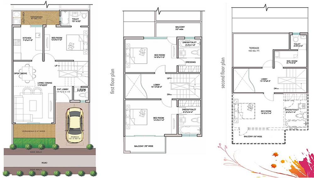 Paramount Golfforeste Villas Floor Plan
