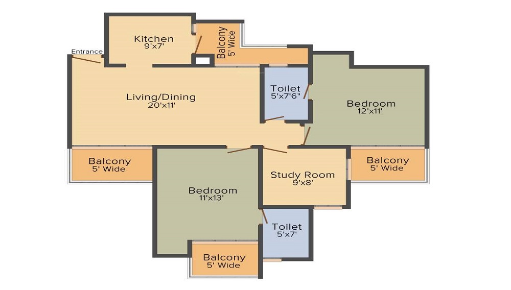 Pigeon Buildhome Spring Meadows Floor Plan