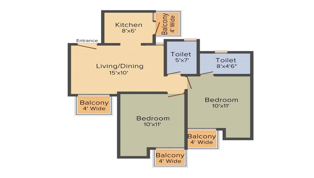 Ajnara Khel Gaon Floor Plan