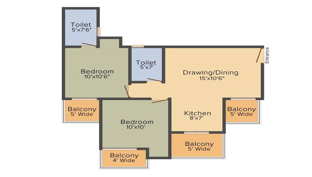 Arihant Abode Floor Plan