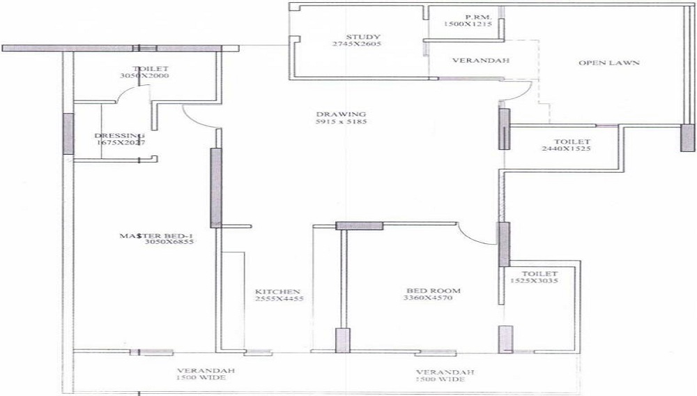 Gaursons 16th Avenue Floor Plan