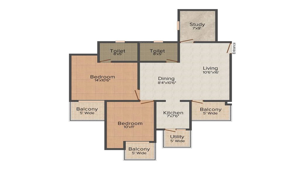 Amrapali Leisure Park Floor Plan