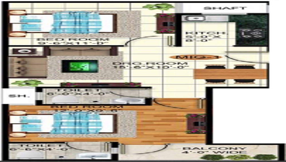 Sai Ram Homes II Floor Plan