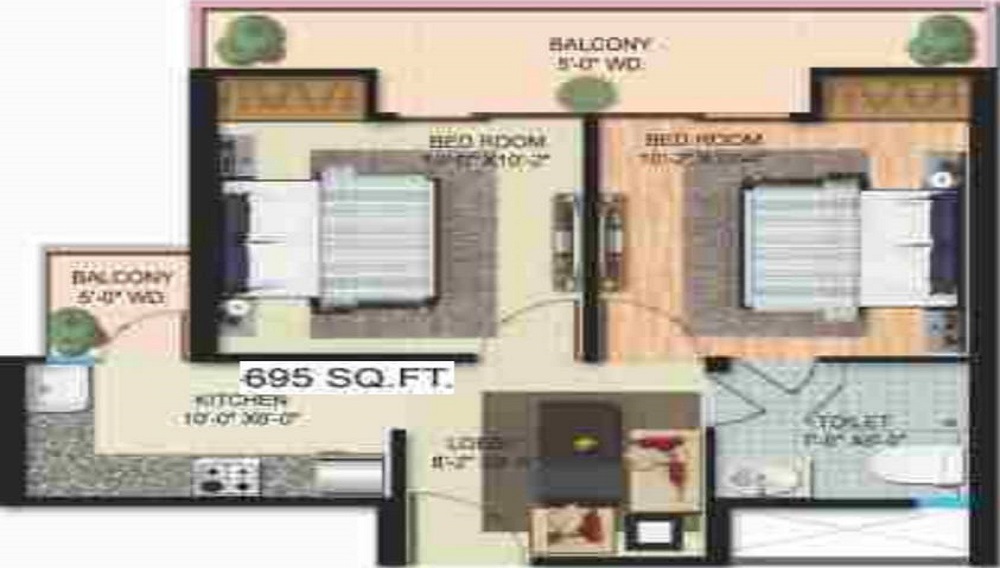 Migsun Mannat Floor Plan