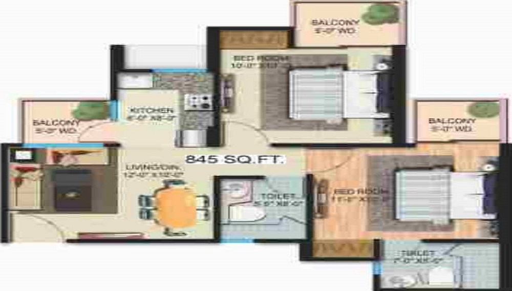 Migsun Mannat Floor Plan