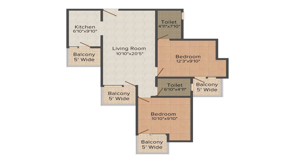 Cosmos Greens Floor Plan