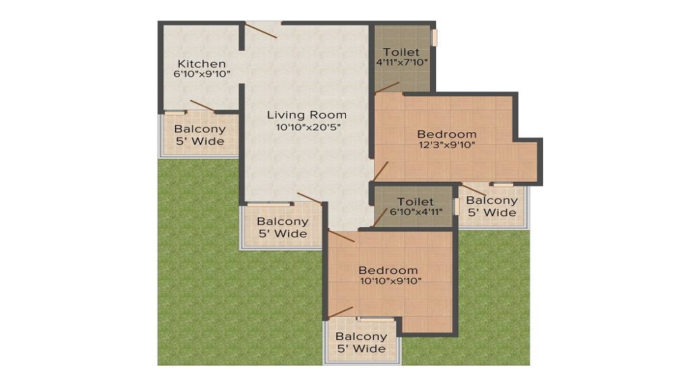 Cosmos Greens Floor Plan