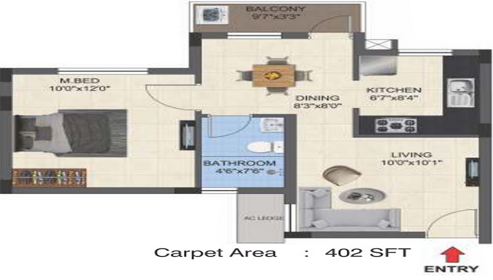 Casagrand Primera Floor Plan