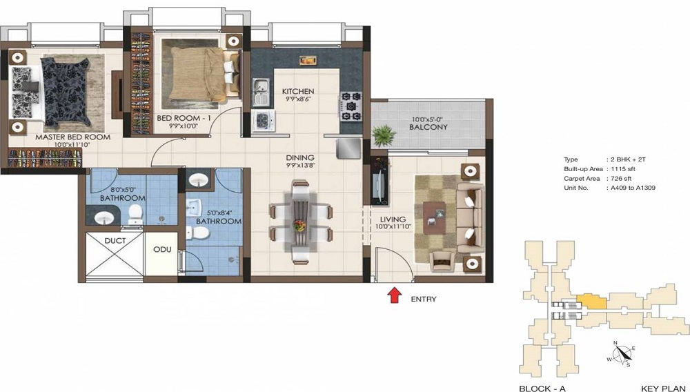 Casagrand Northern Star Floor Plan