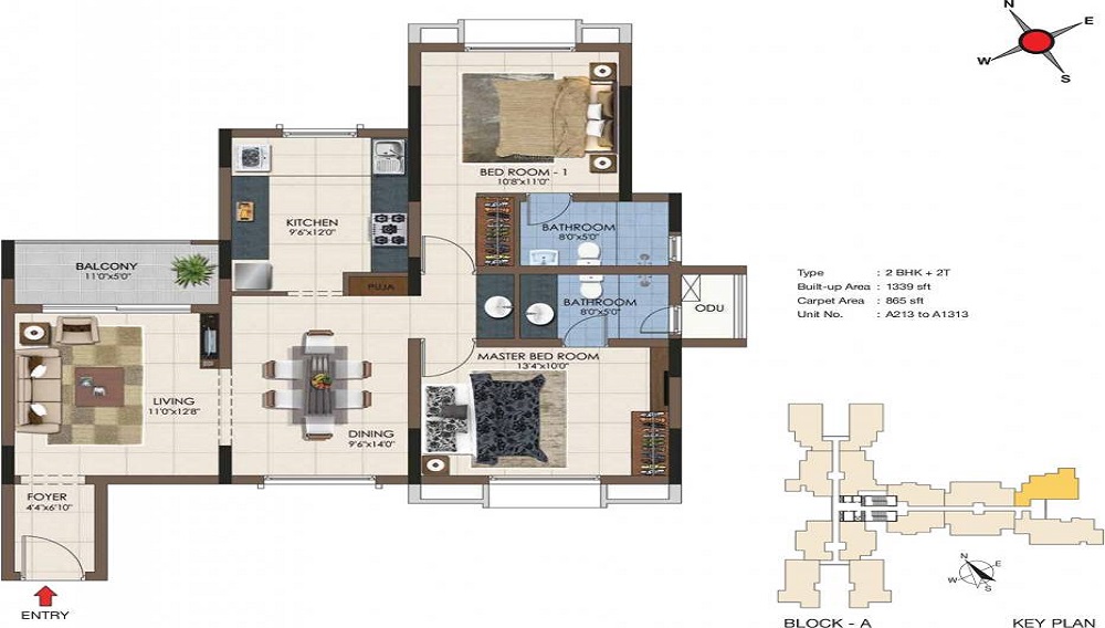 Casagrand Northern Star Floor Plan