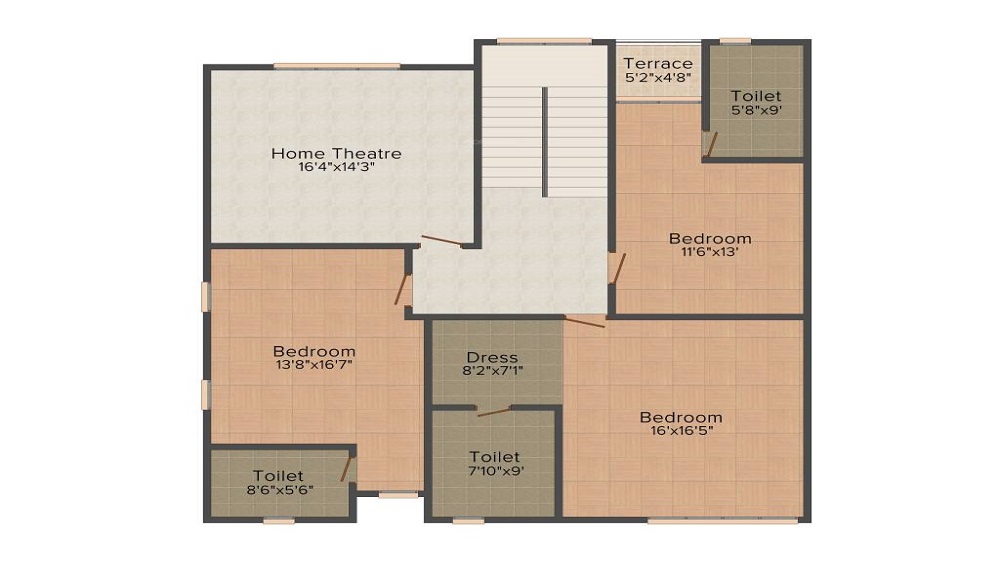 Casagrand Amber Villa Floor Plan