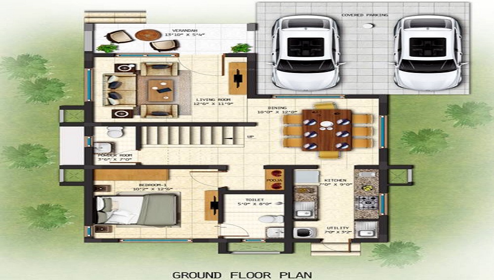 Srivari Ekantam Floor Plan