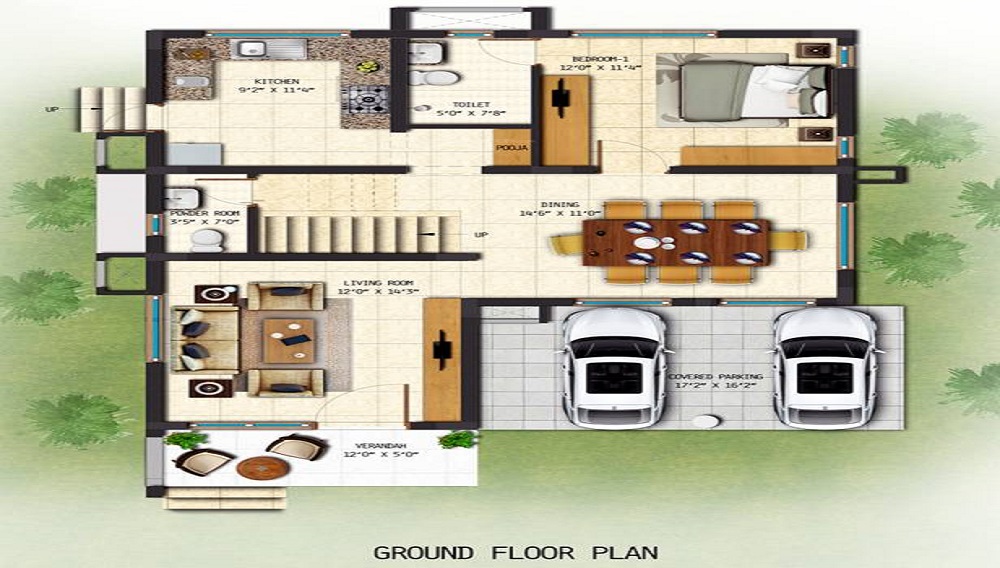 Srivari Ekantam Floor Plan